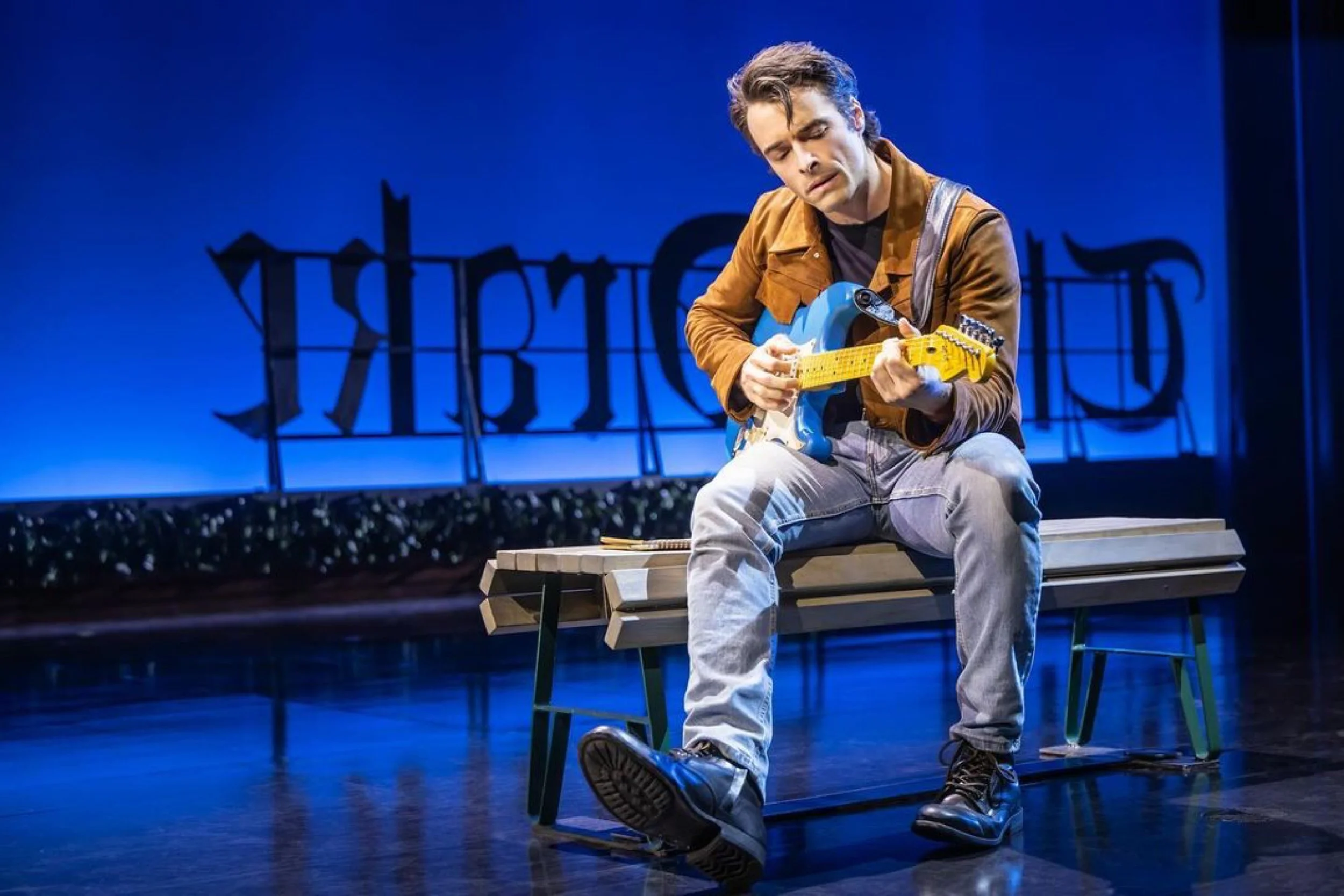 Corey Cott as Bobby in Heart of Rock and Roll on Broadway