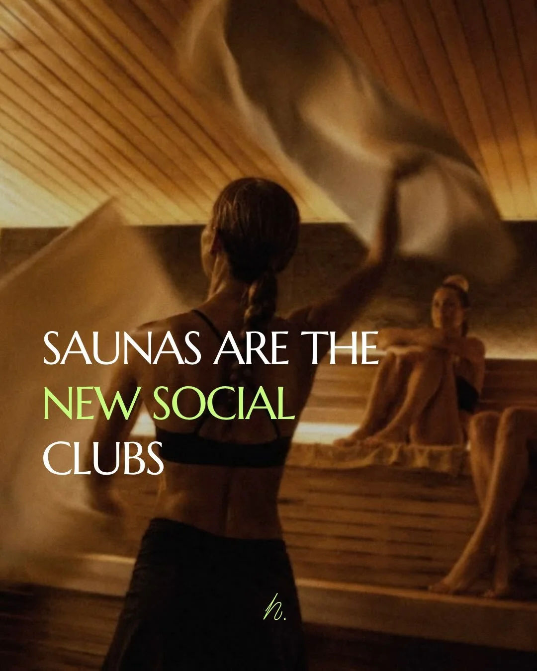 Saunas are becoming social clubs ✨

People are no longer coming just to recover.

They come to connect, meet others and share the experience.

From London to New York and Dubai, social sauna concepts are already part of the landscape, with places lik