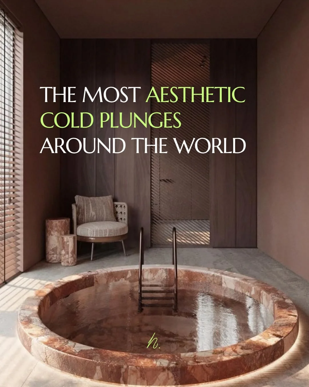 A selection of the most aesthetic cold plunges around the world ✨

Design is becoming a key part of the recovery experience, with ice baths now appearing in some of the most beautifully designed wellness space.

KASAMABI Sauna @kasamabi_sauna_officia