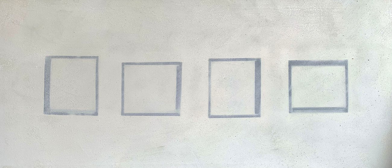 100 × 100 cm, 2024