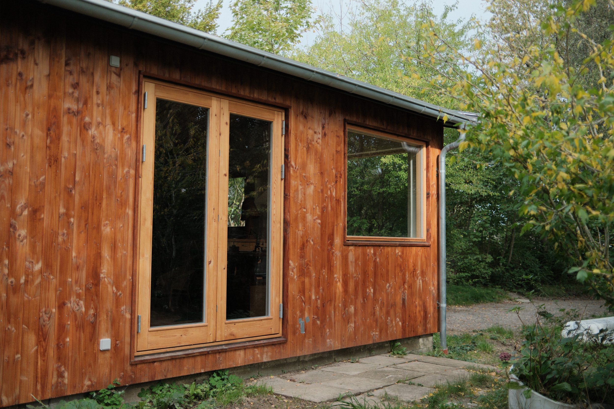 Ombygning af sommerhus fra 1957 i naturmaterialer