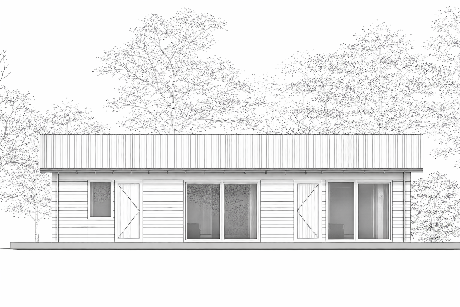 Biobaseret sommerhus i naturskønt område