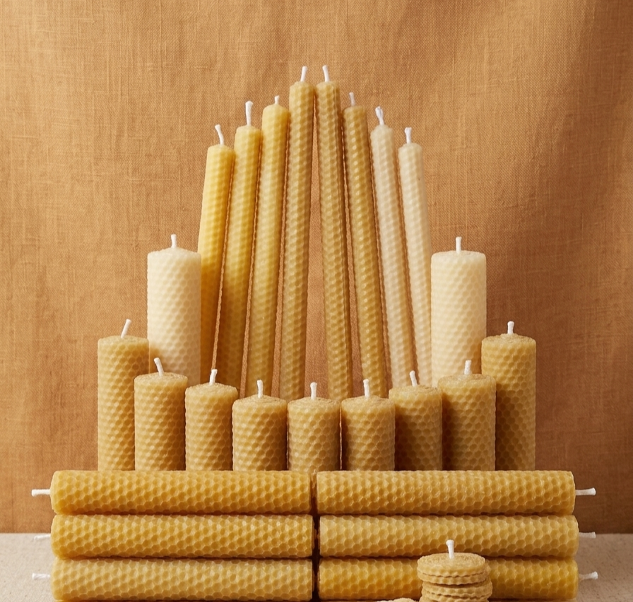 VELA DE CERA DE ABELHA