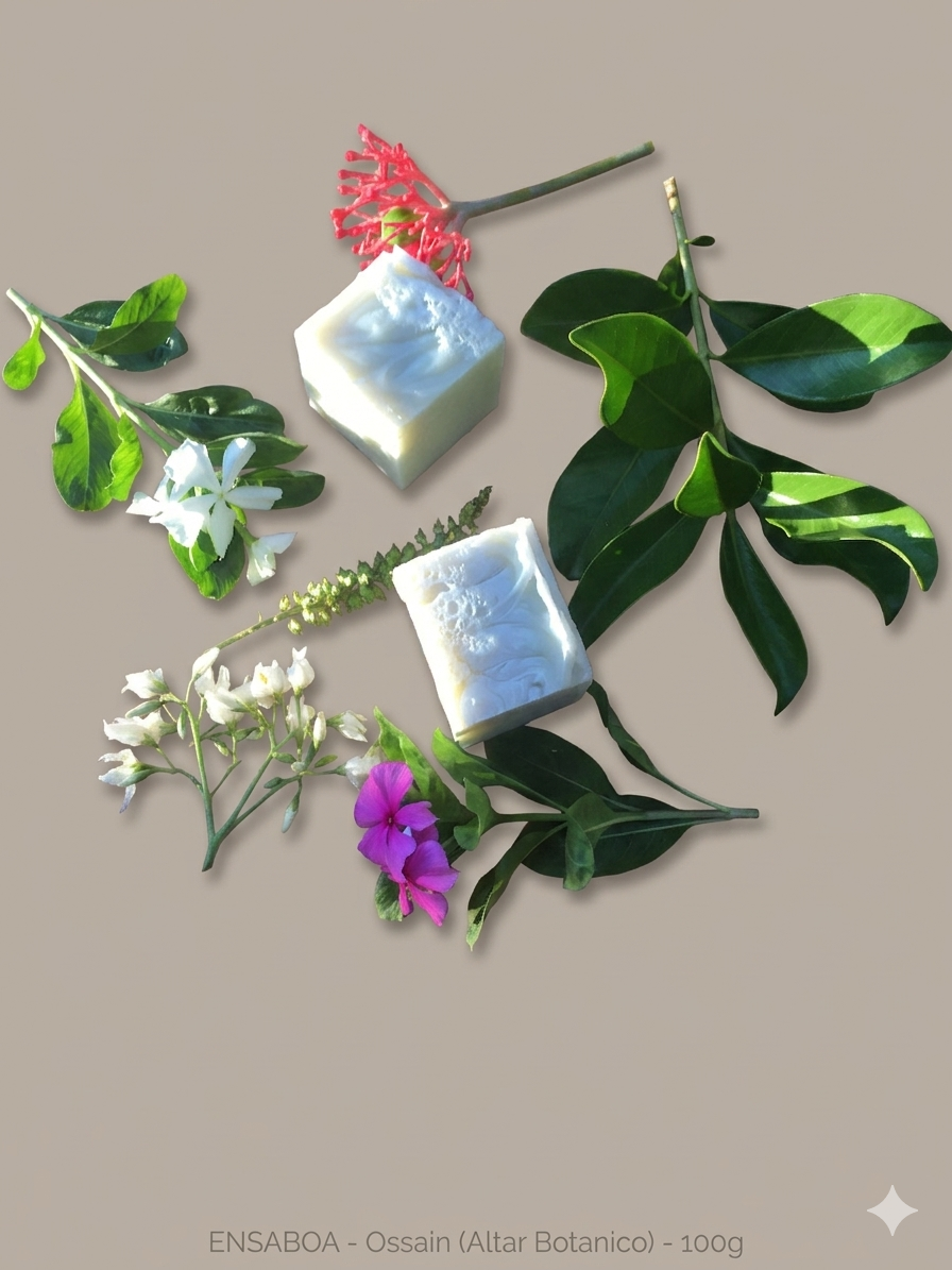 sabonete artesanal puro coco Ossain