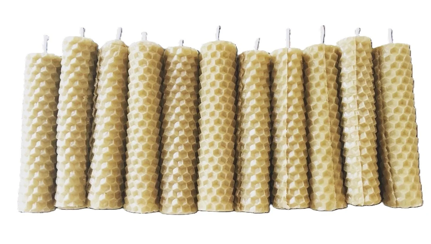 vela artesanal de cera de abelha