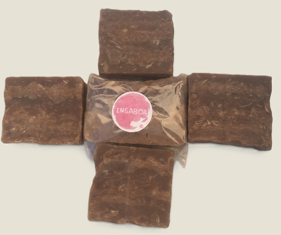 sabonete artesanal com alto teor de manteigas de cacau e cupuaçu CACAUAÇU