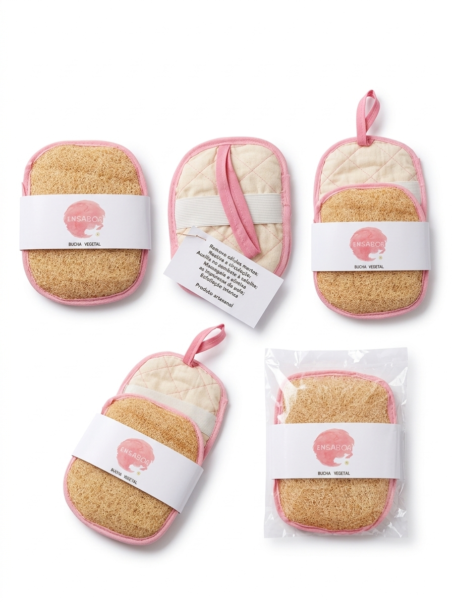 bucha vegetal esponja natural para banho