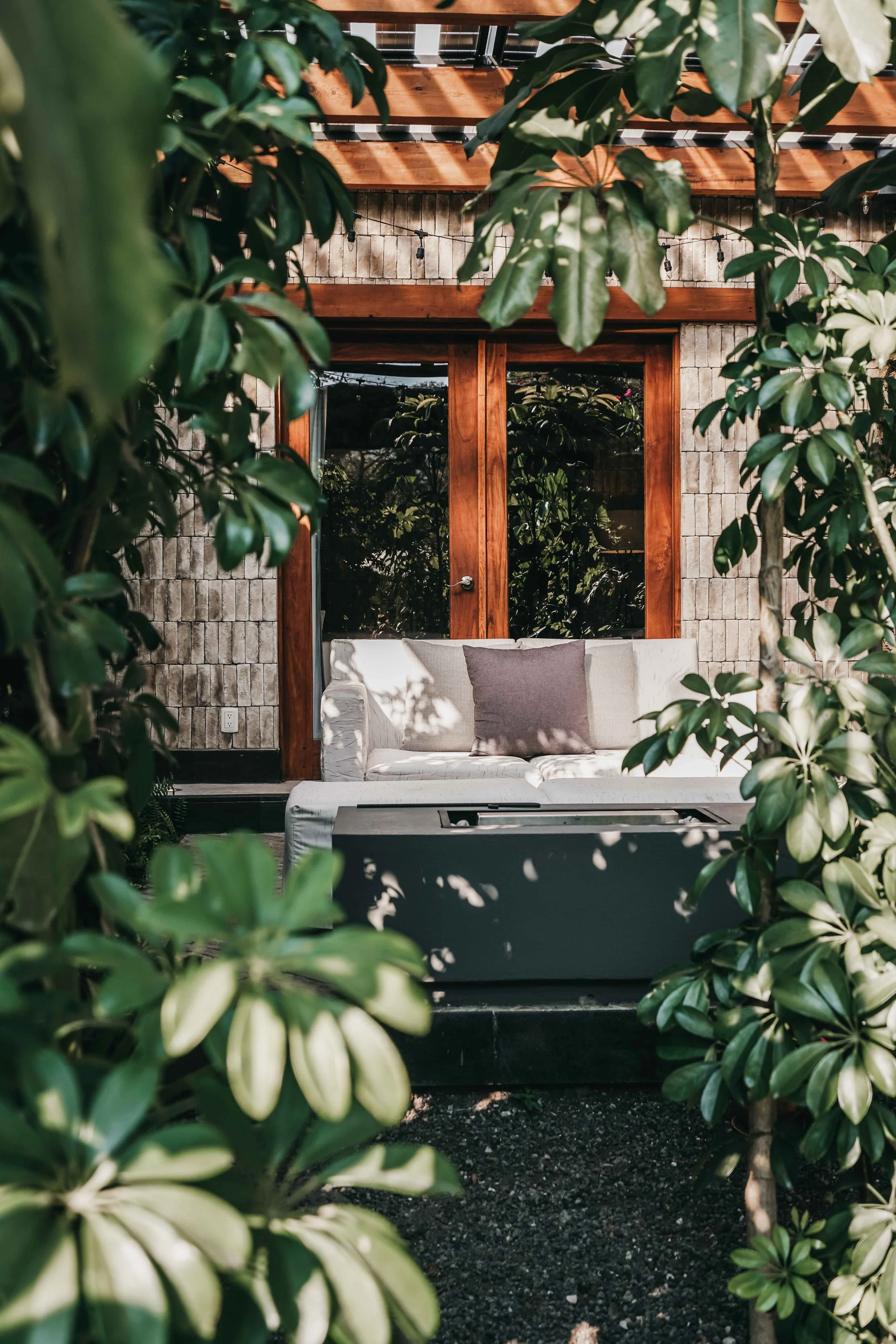 Charming textural architecture photos for Mexican villas and retreat center