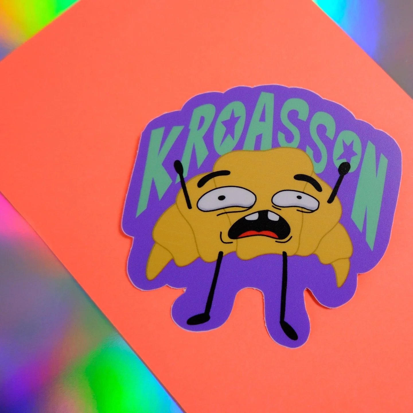 Want an awesome KROASSON sticker? Then come see me on Tuesday, March 24, between 10 a.m. and 3 p.m. at the Vancouver Public Library! 
To celebrate Francophonie Month, I&rsquo;ll be running a booth :) If you come get your picture taken or learn some e