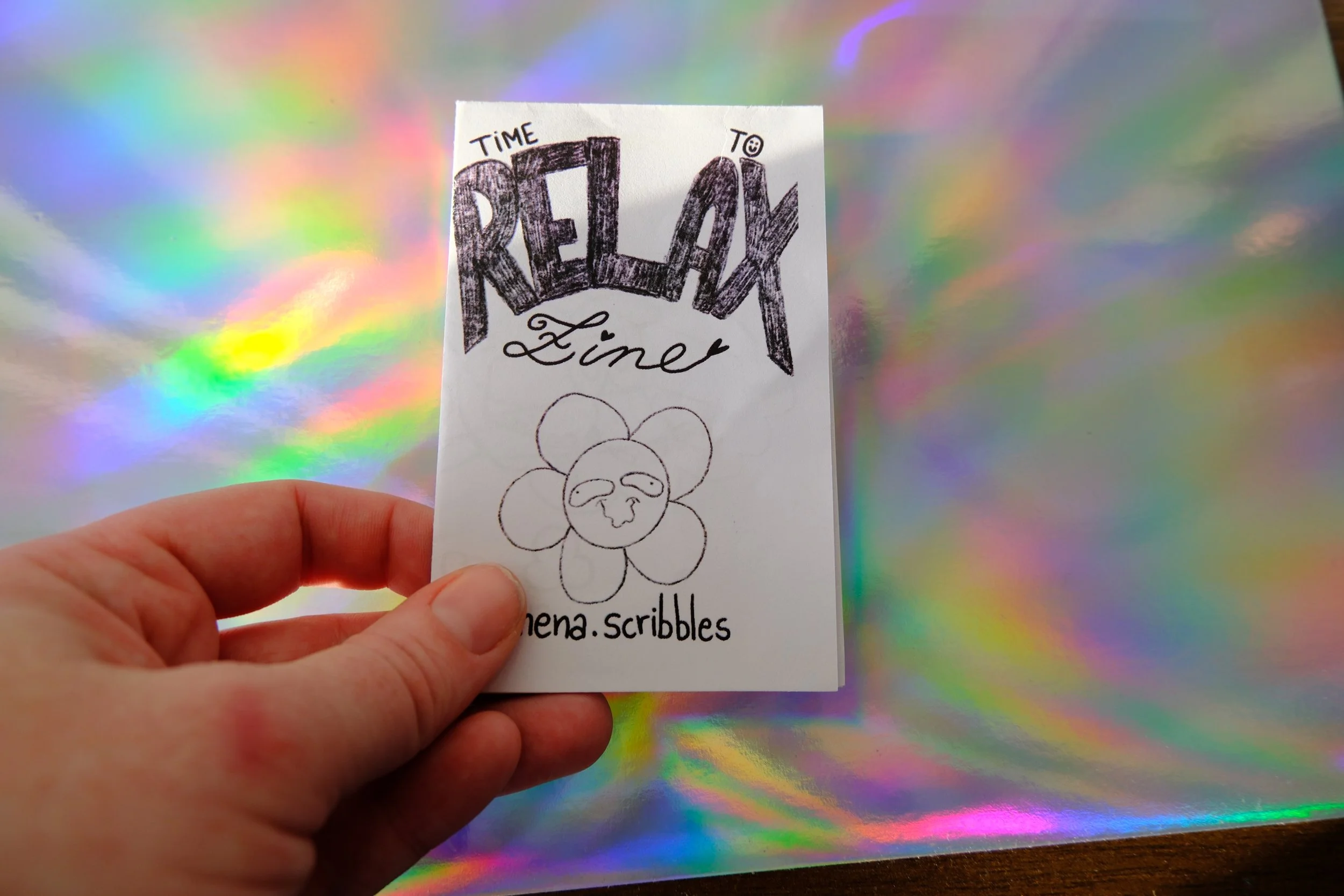 Mini Zine - TIME TO RELAX