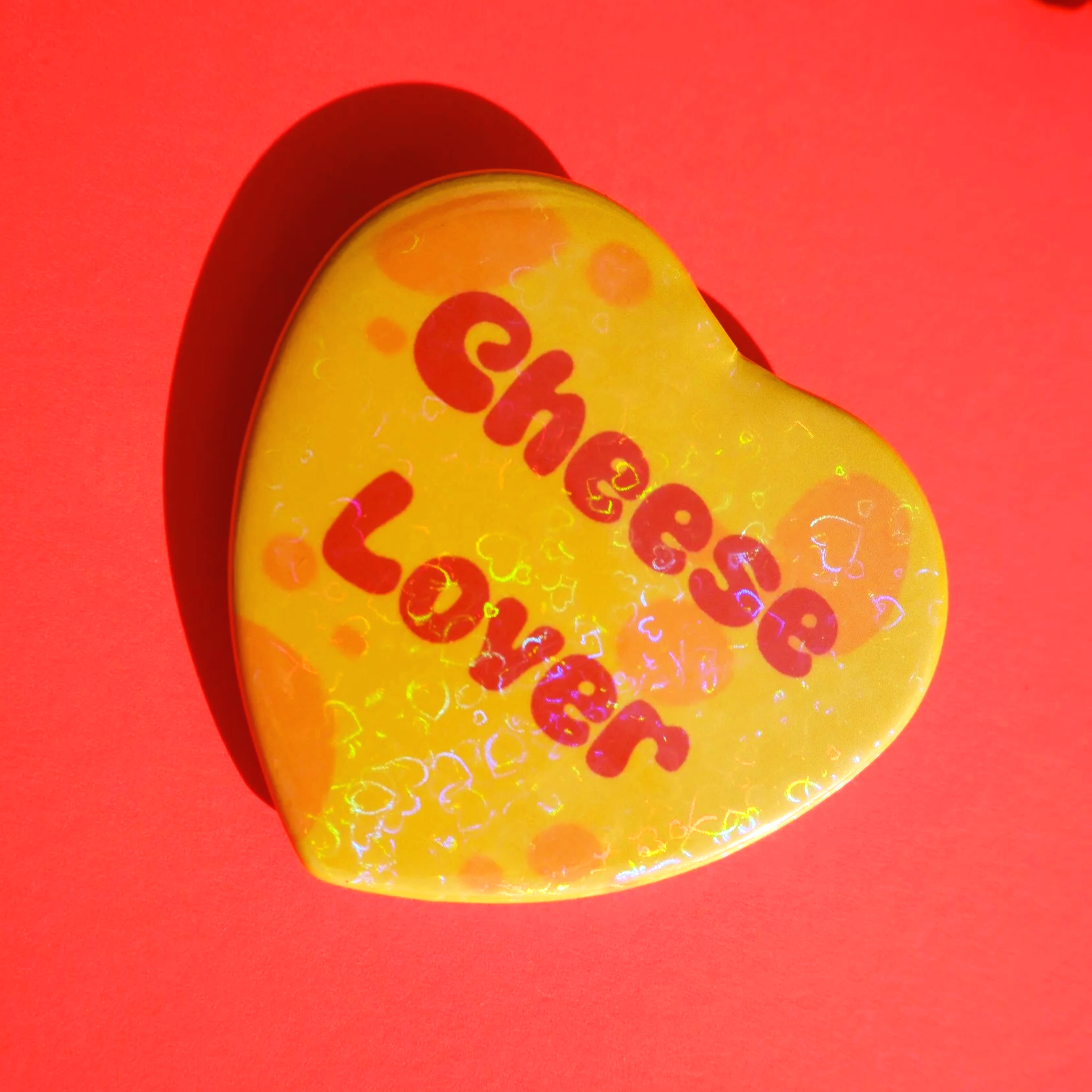 Button Badge - Cheese Lover