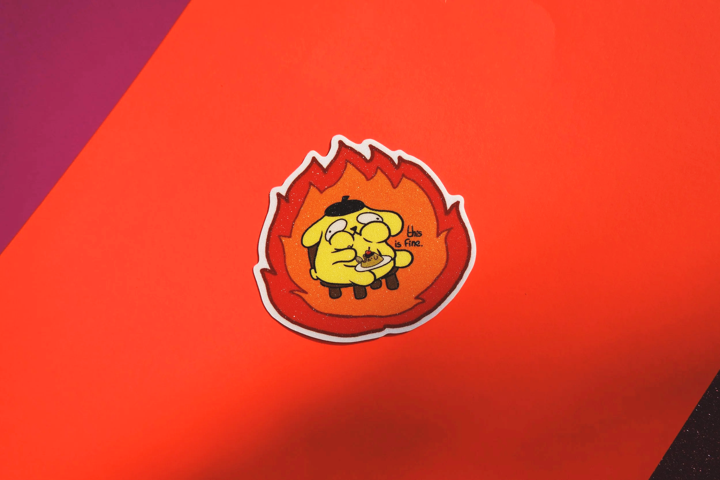 Sticker This is fine