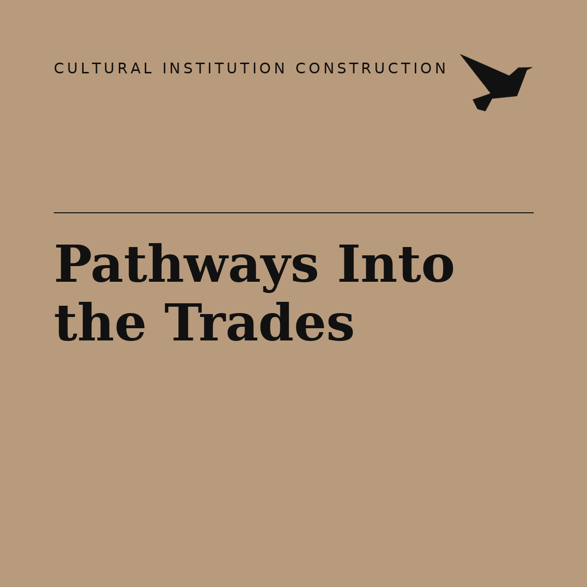 Pathways Into the Trades