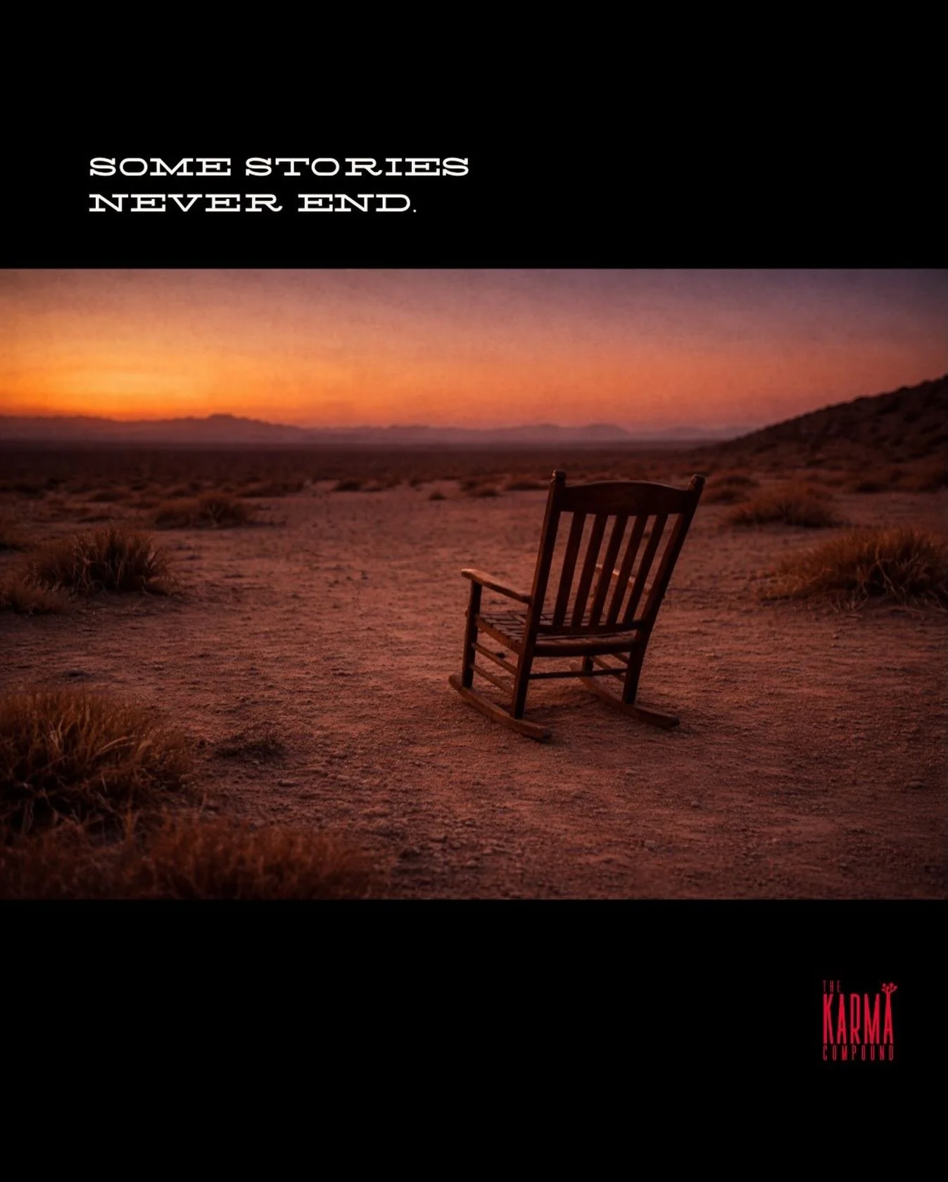 We&rsquo;ll be announcing The Karma Compound&rsquo;s inaugural production and location on Monday. Until then, a few clues.

✨Some stories echo longer than the people who lived them. Some patterns refuse to die. ✨ 

Any guesses? 
#karmacompound #hides