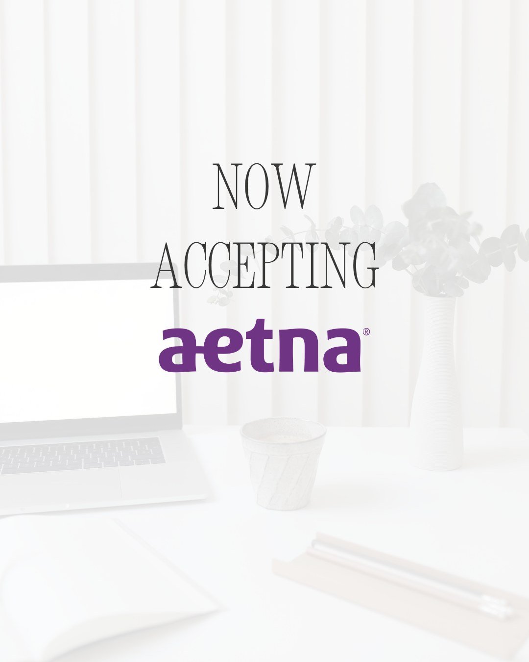 Now accepting Aetna insurance for therapy in Maryland ✨
I currently have both insurance &amp; self-pay spots open with same-week availability!