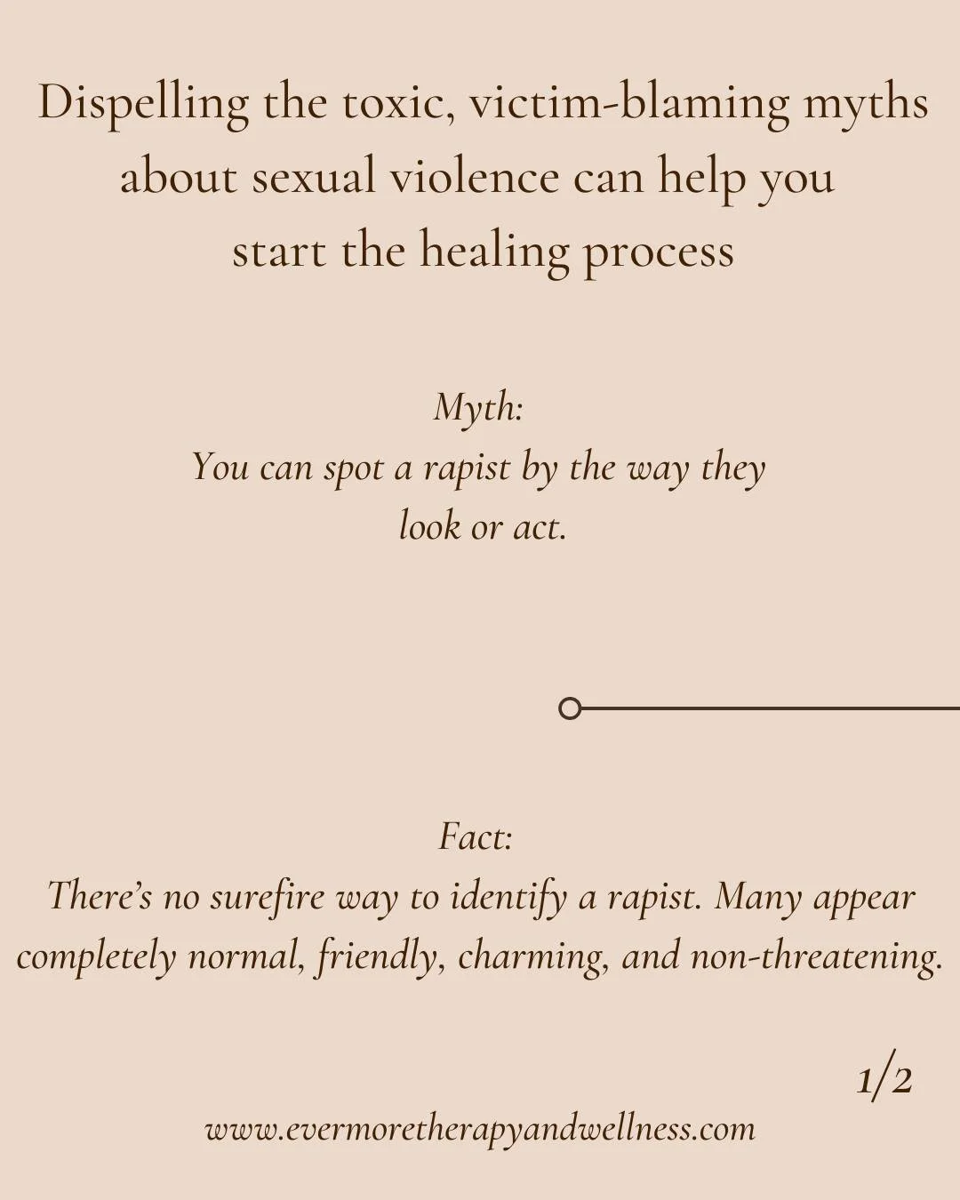 During Sexual Assault Awareness Month, it&rsquo;s important to challenge the myths that surround sexual violence.

Understanding the facts can help reduce stigma and better support survivors &rarr;