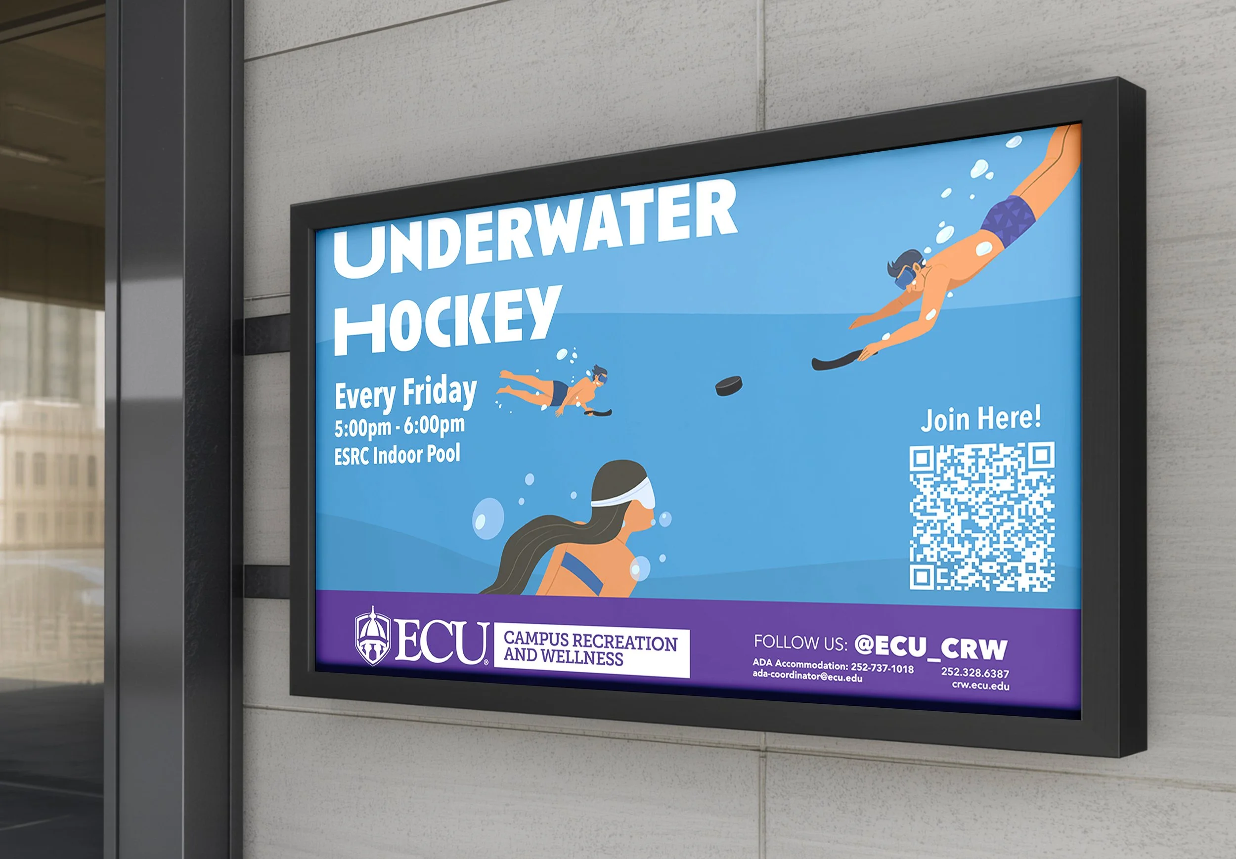 Underwater Hockey Dynasign