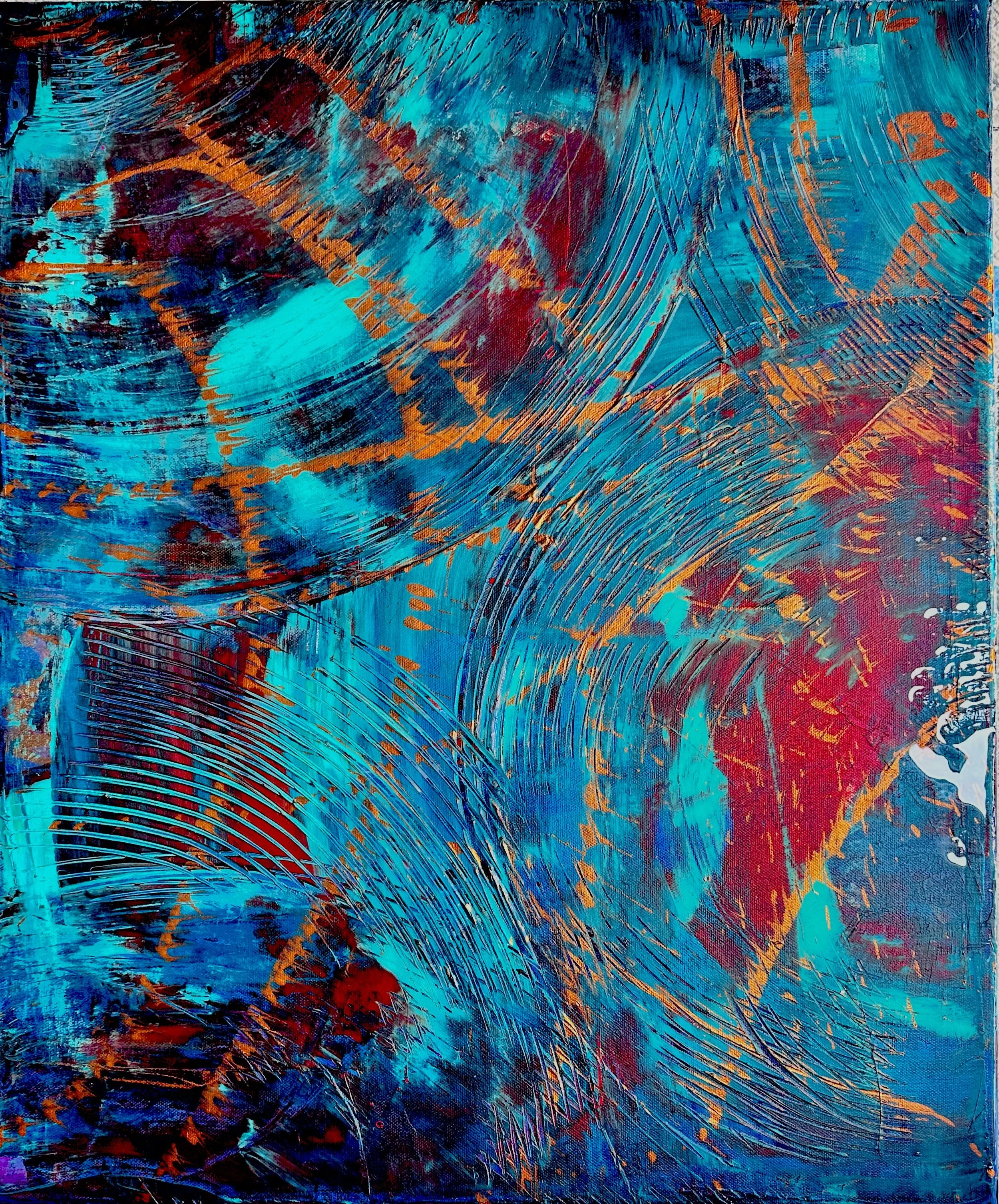 Vibrant Abstract Art Canvas