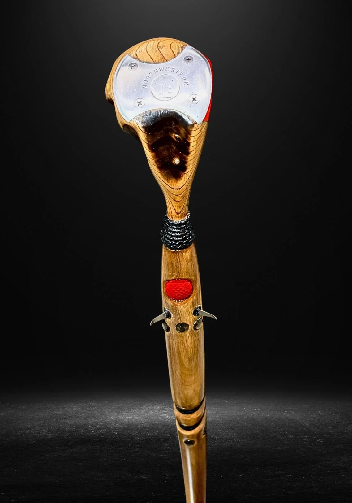 Walnut Golf Club Cane