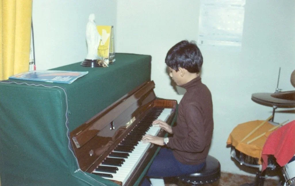 Colin Aguiar child prodigy playing piano