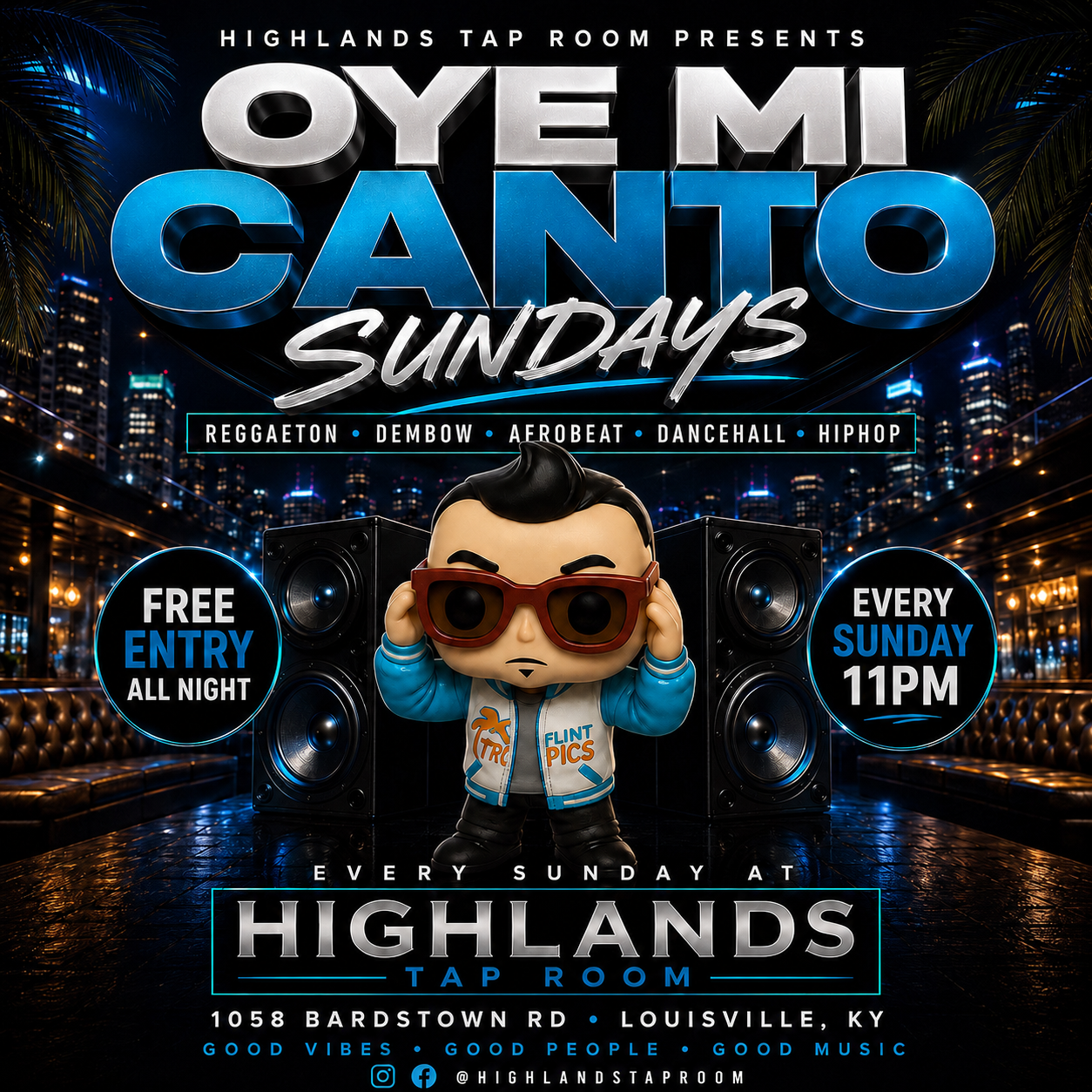 Oye Mi Canto Sundays at Highlands Taproom