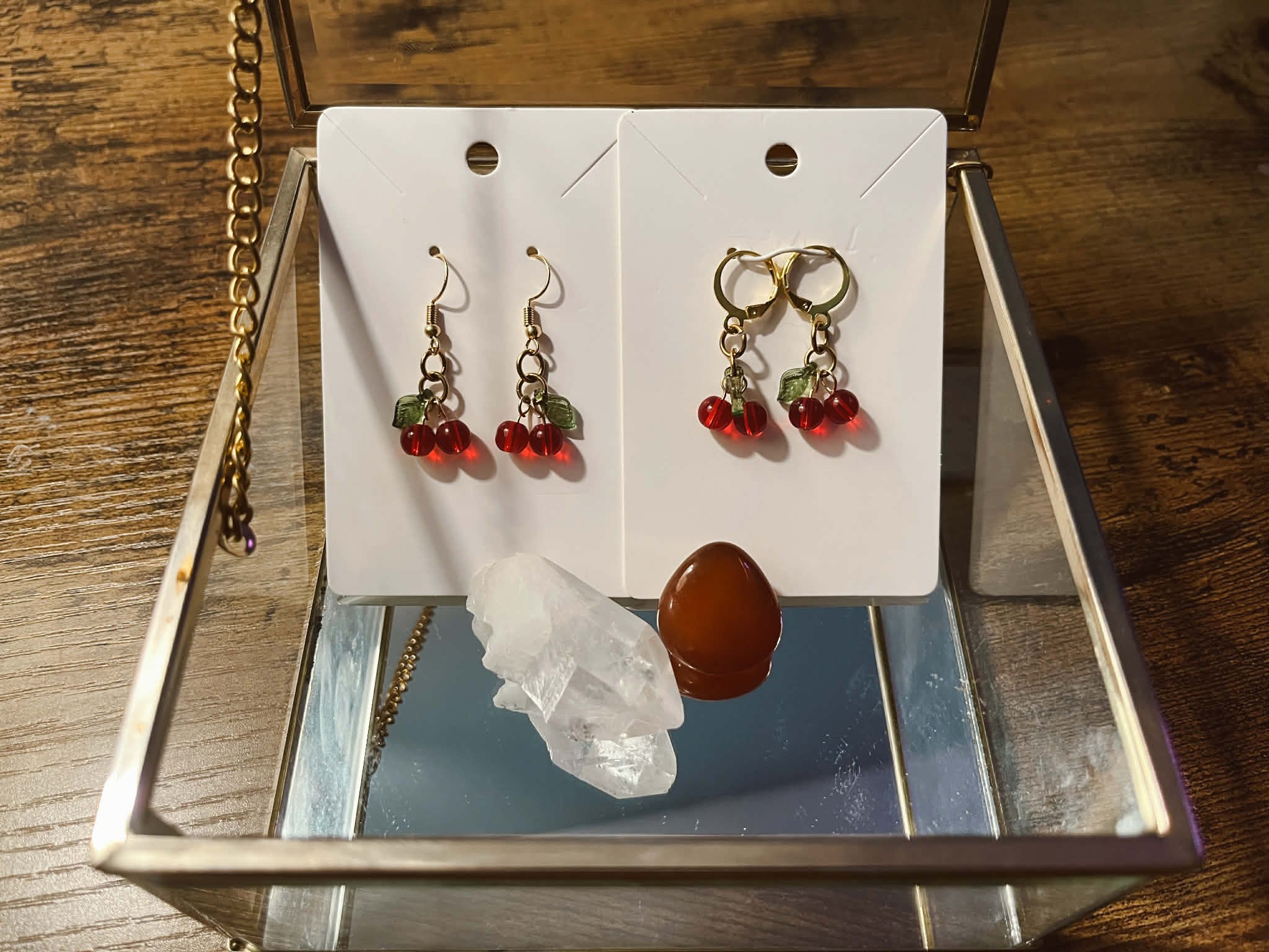 CHERRY EARRINGS
