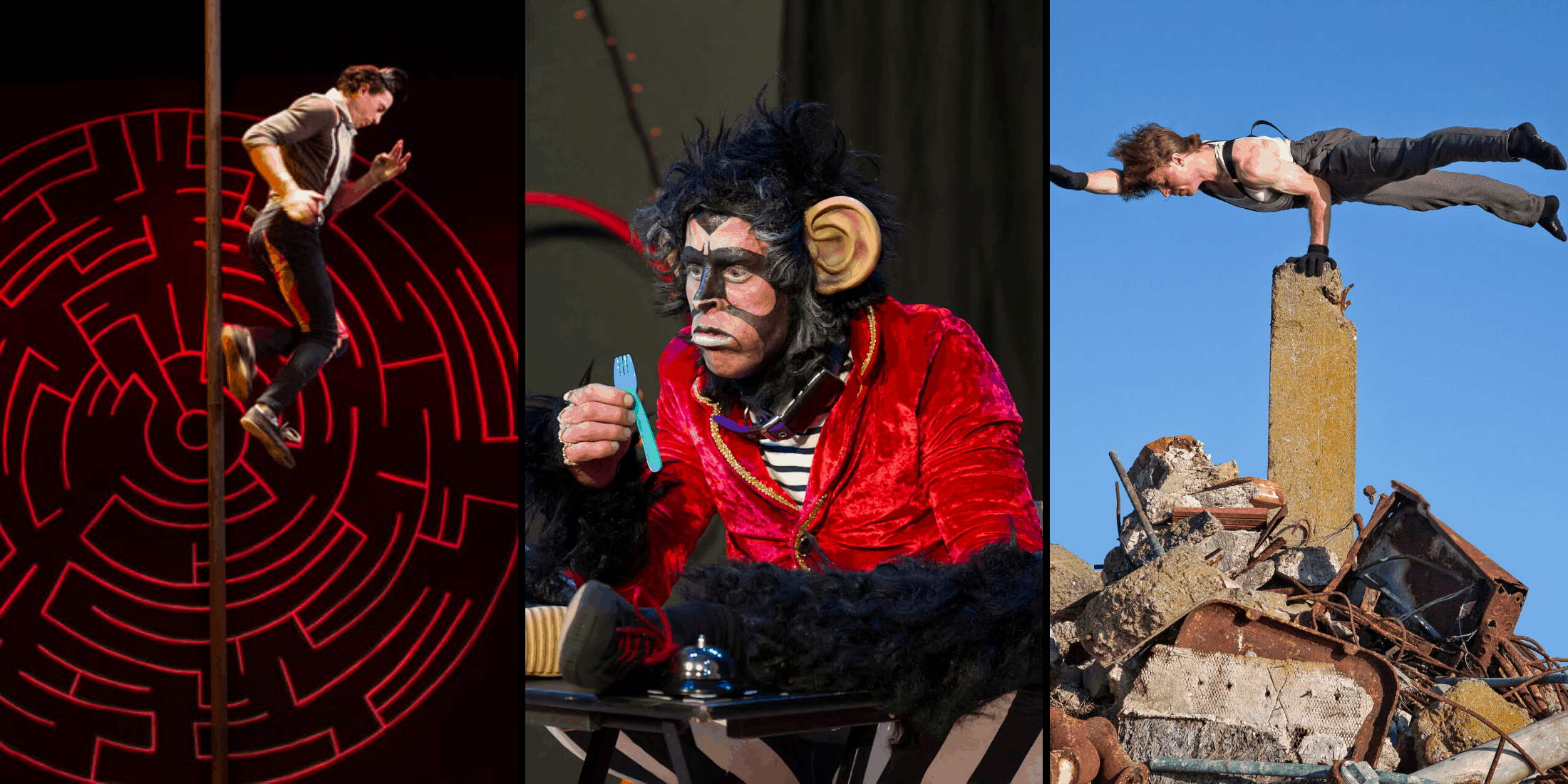 Ross Travis – PTP 2010 Circus Artist, Bouffon, Artistic Director of "Antic in a Drain"