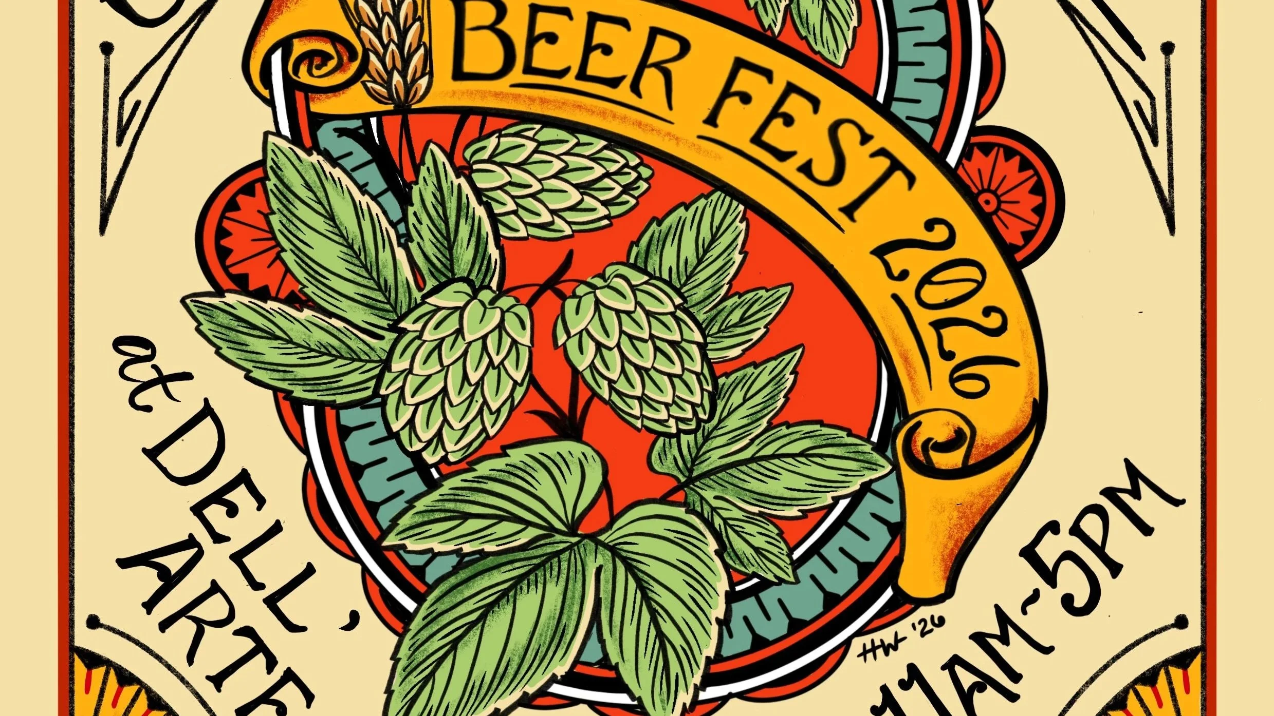 An event poster for Beer Fest 2026 
