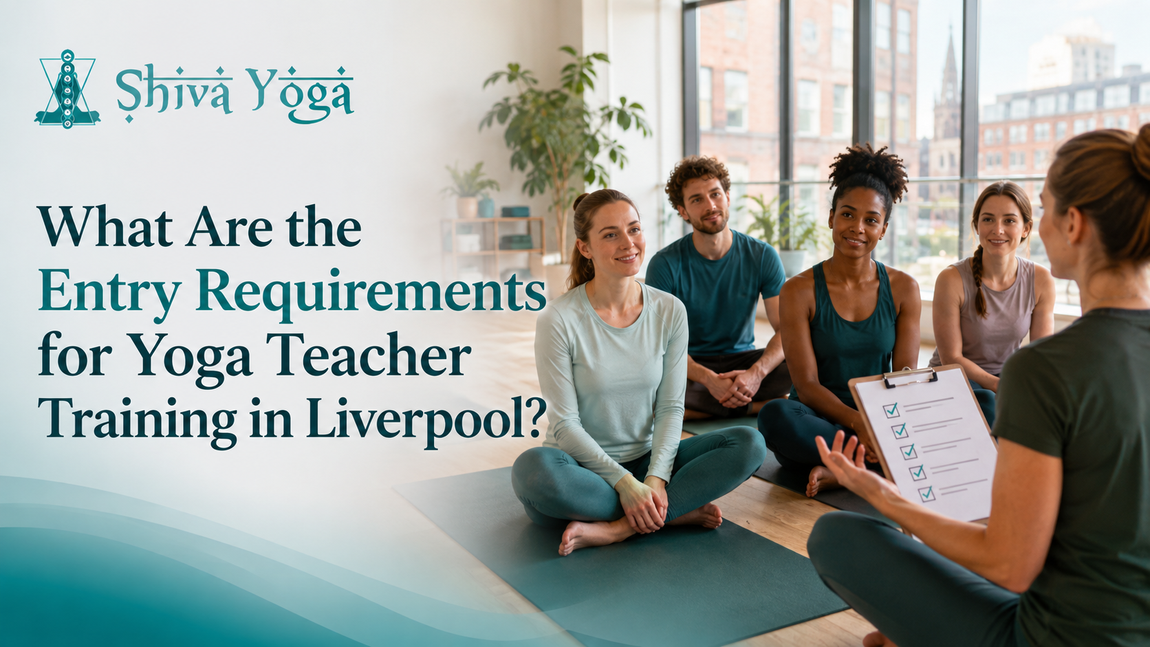 What are the entry requirements for yoga teacher training in Liverpool?