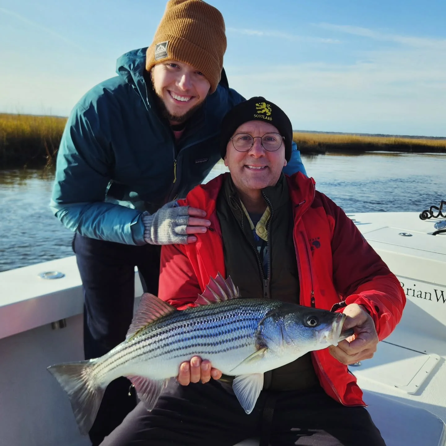 November stripers. 
Openings as soon as next week call to book! 
856 371 4346
#ocnjfishing #stripedbass #catchandrelease #saltwaterfishing