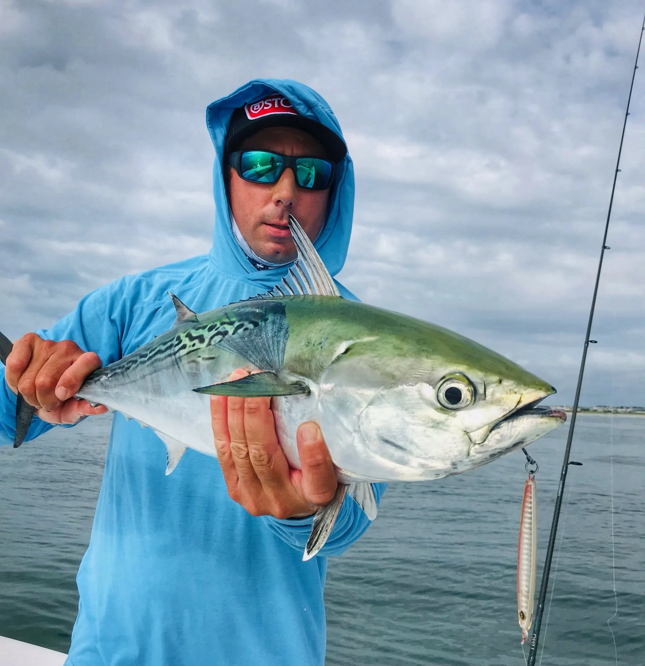 False Albacore Fishing in Ocean city NJ aboard badfish fishing charters
