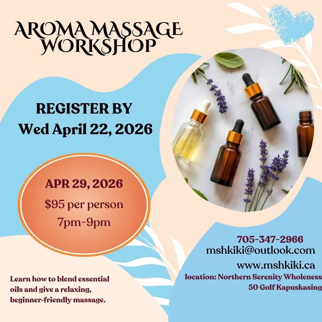Aromatherapy Massage for Friends & Partners Massage- Aromathérapie pour Amis & Couples