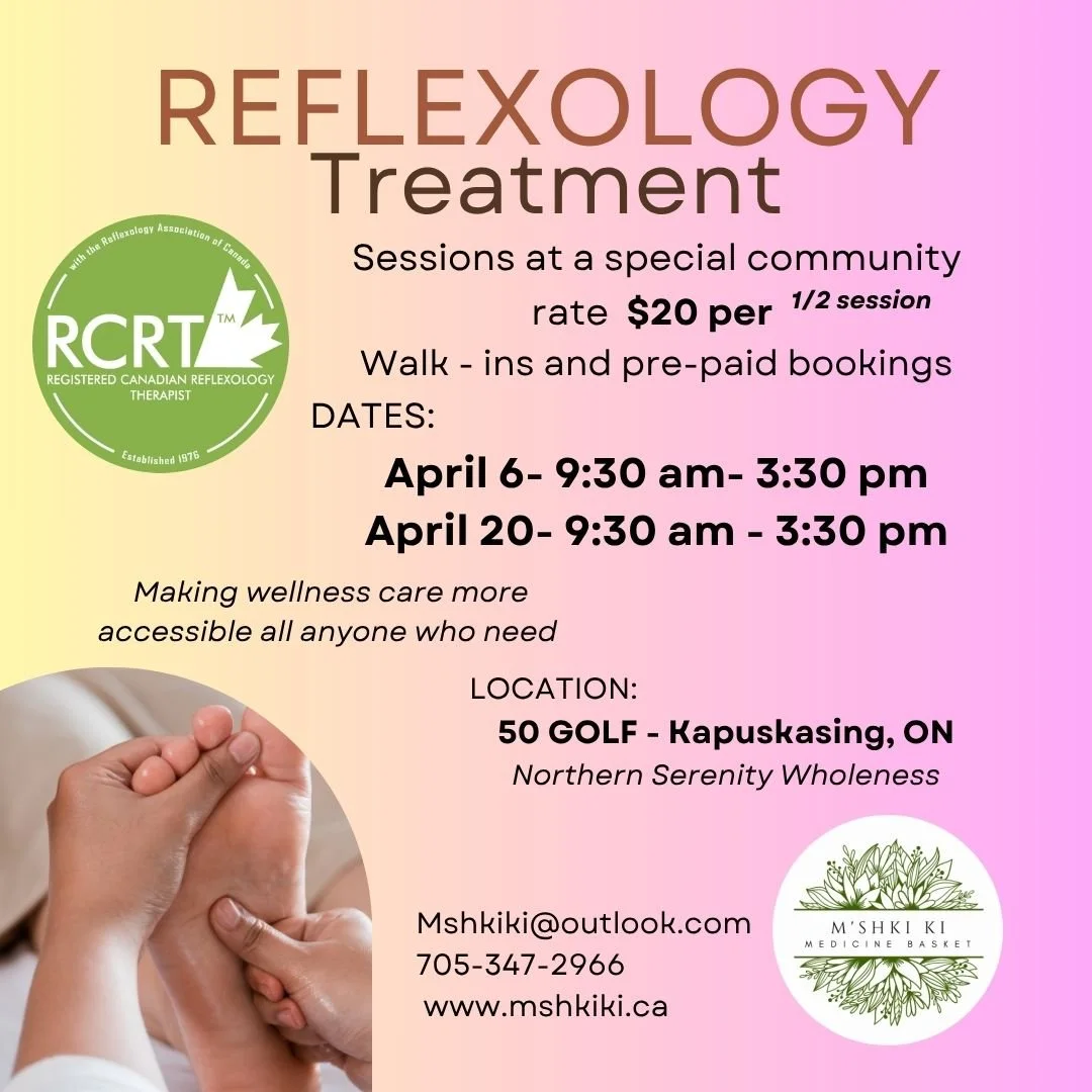 Community Wellness Clinic- Reflexology Sessions