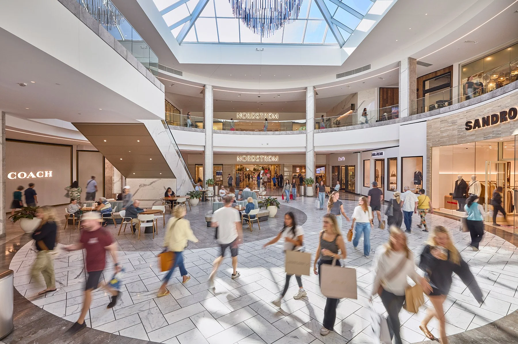 Interior of Scottsdale Fashion Square in Old Town Scottsdale
