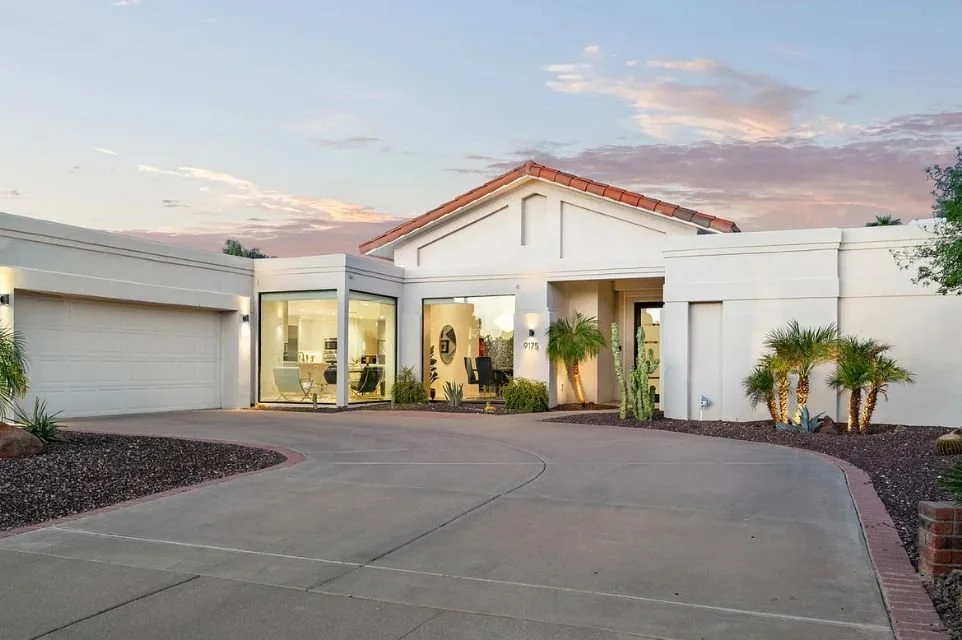 Front exterior of 9175 N 82nd St in McCormick Ranch, Scottsdale, Arizona