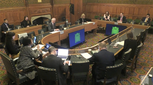 Samantha Niblett MP puts the comedy category to UKRI at the Science, Innovation and Technology Committee.