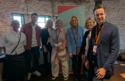 Team CRAFT with ITV and BBC comedy leads at the BBC Comedy Festival, Royal Court Theatre, Liverpool.