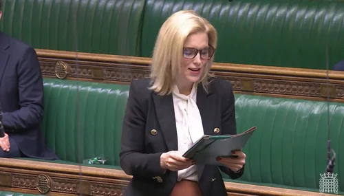 Samantha Niblett MP announces CRAFT in Parliament.