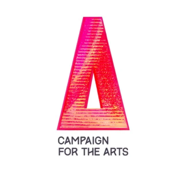 Colorful stylized letter A with the text 'CAMPAIGN FOR THE ARTS' below it.