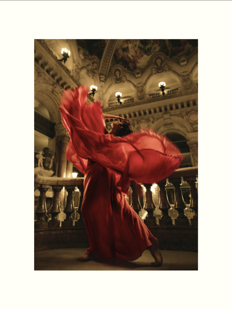 Les flammes dansaient