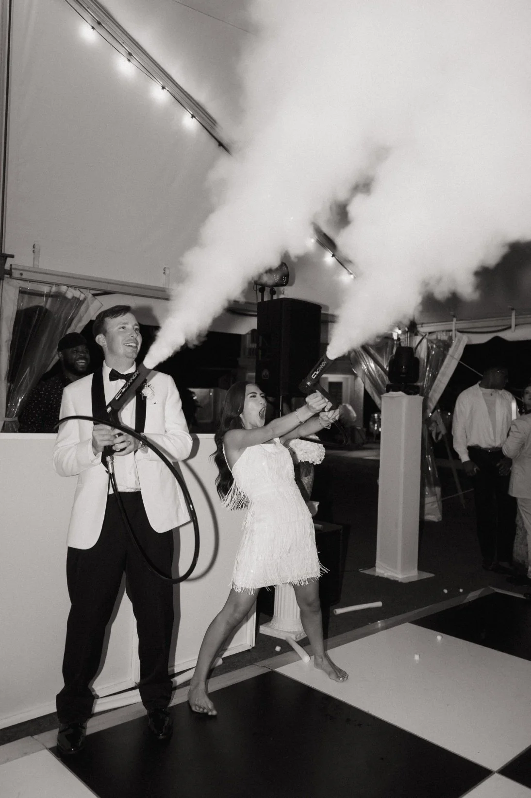 Wedding CO2 Cannons