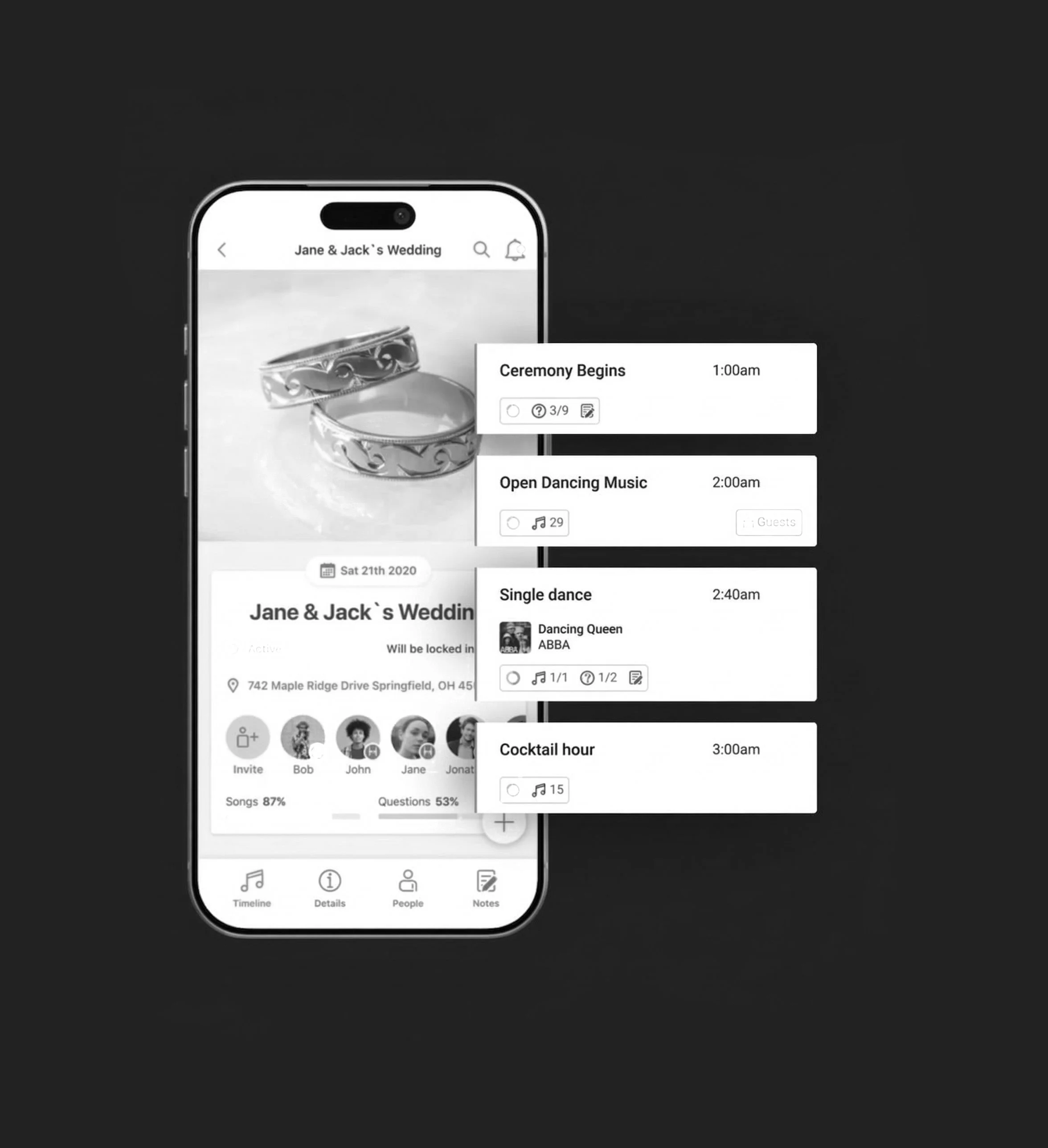 Wedding Planning App Vibo
