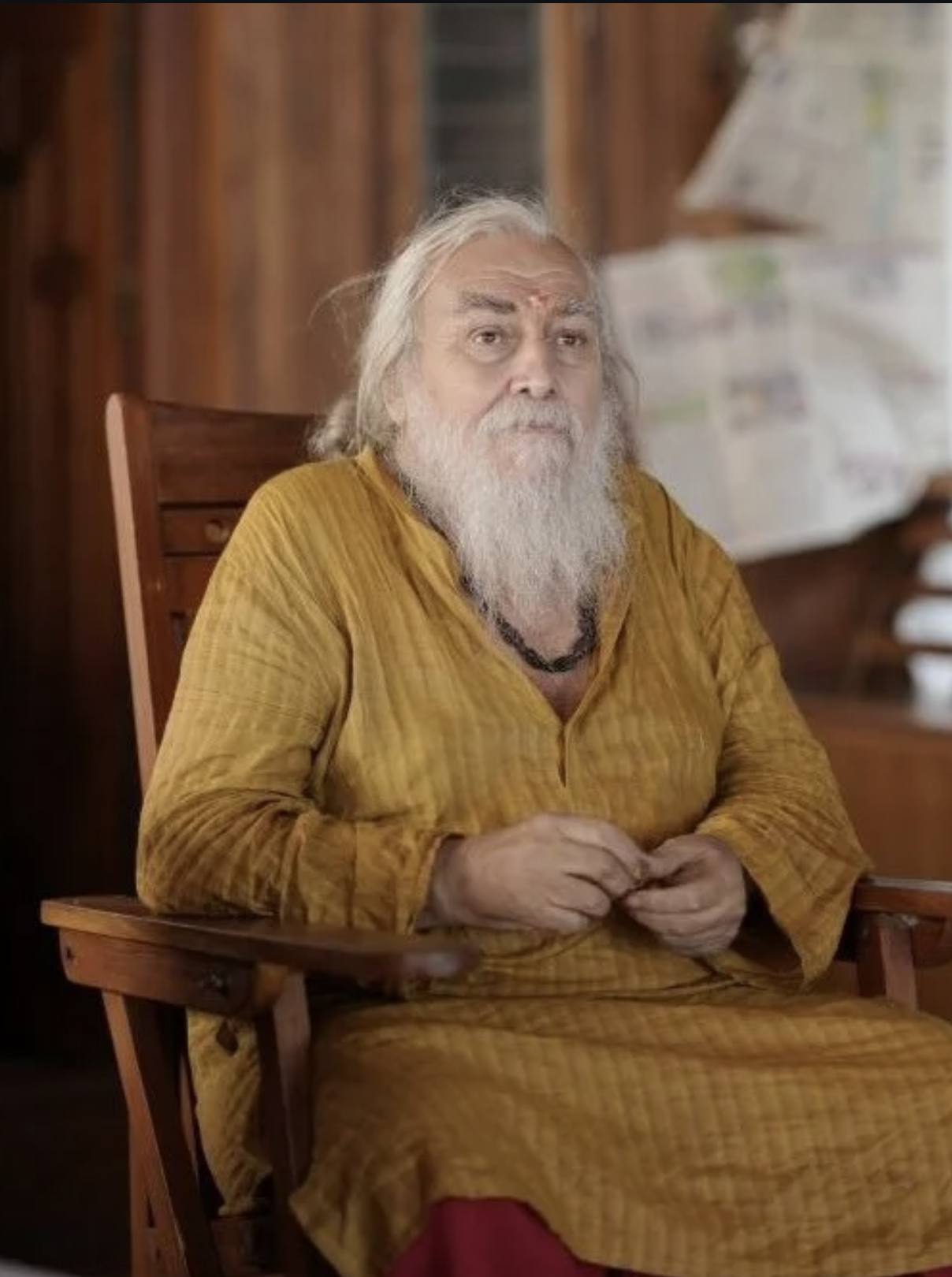 Dr Mark Dyczkowski in Kerala