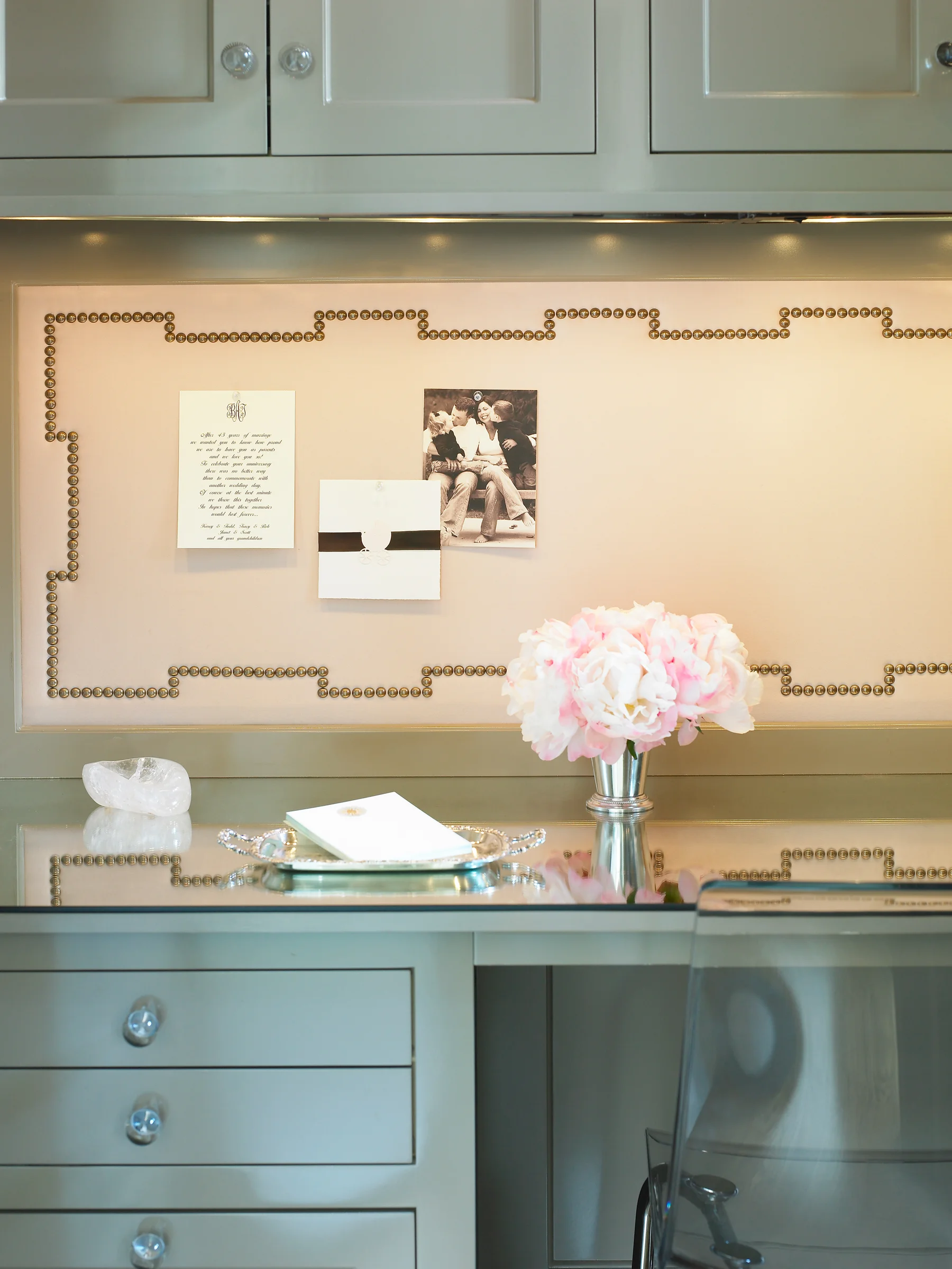 You might have seen Courtney's well-loved bulletin board design floating around on Pinterest.