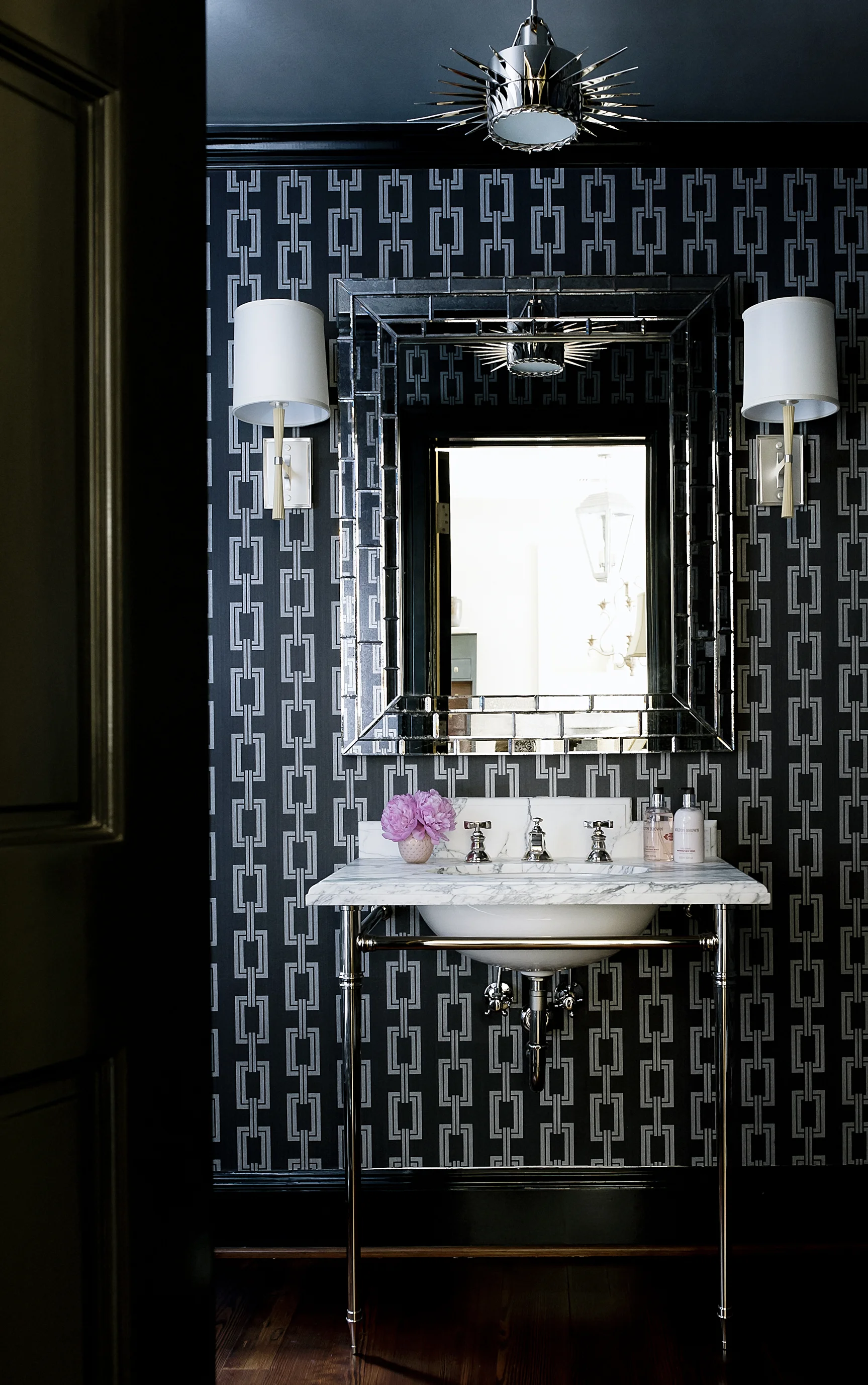Now THAT'S a powder room sure to wow visitors.