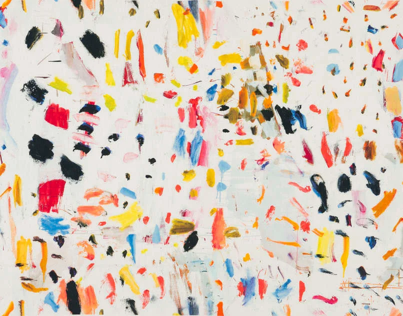 Pierre Frey's "Arty" brushstroke fabrics is one of my favorites. Taking suggestions now on how to use it! Pillows?? Drapery in our guest room?!&nbsp;