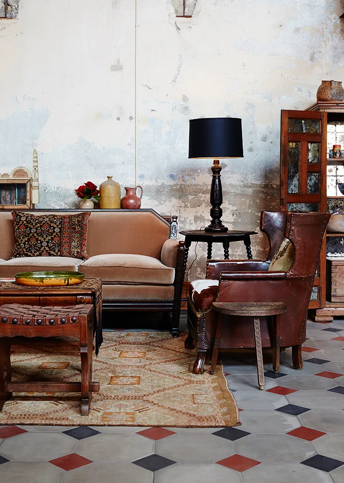 The lobby embraces San Antonio's history and culture. [Photo Source: The Hotel Emma]