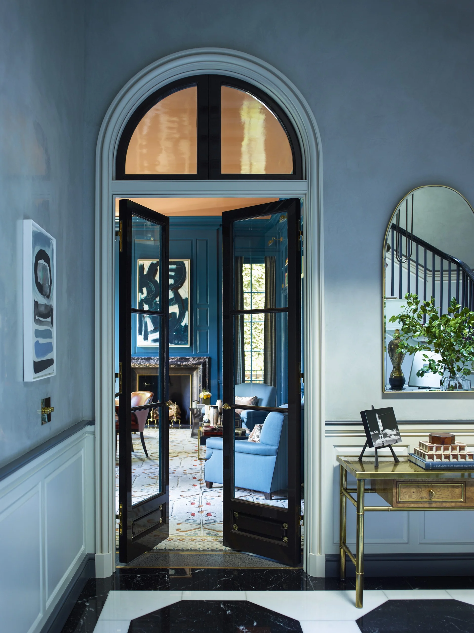 Y’all get the idea. The art! The colors, oh the colors. That marble floor! The DOORS!