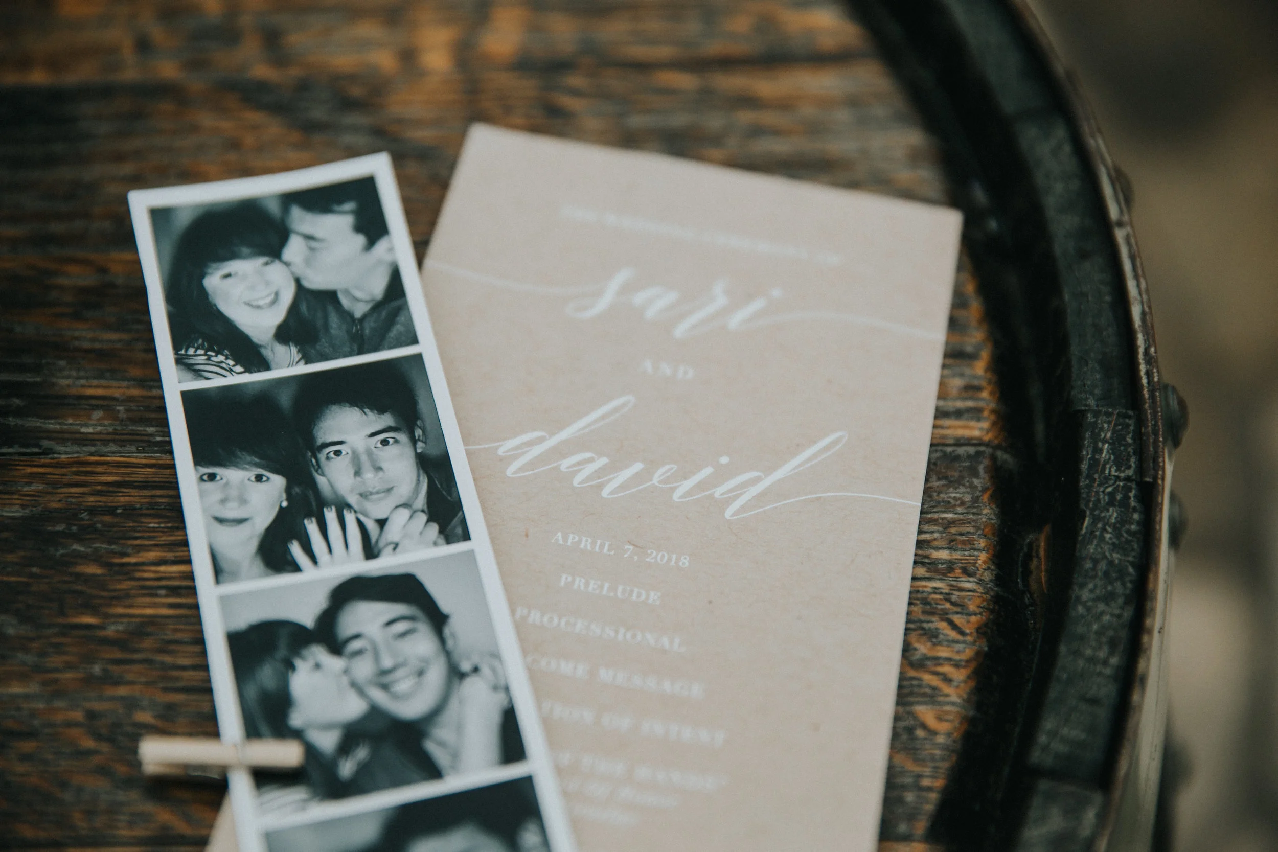 We wanted to keep the program lighthearted and more casual to reflect who we are as a couple, since the ceremony was outside overlooking the Texas hill country, rather than in a formal church.&nbsp;