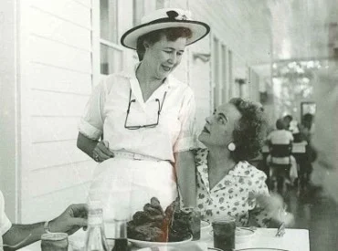Iney at Harrison Hall on a fried chicken Sunday